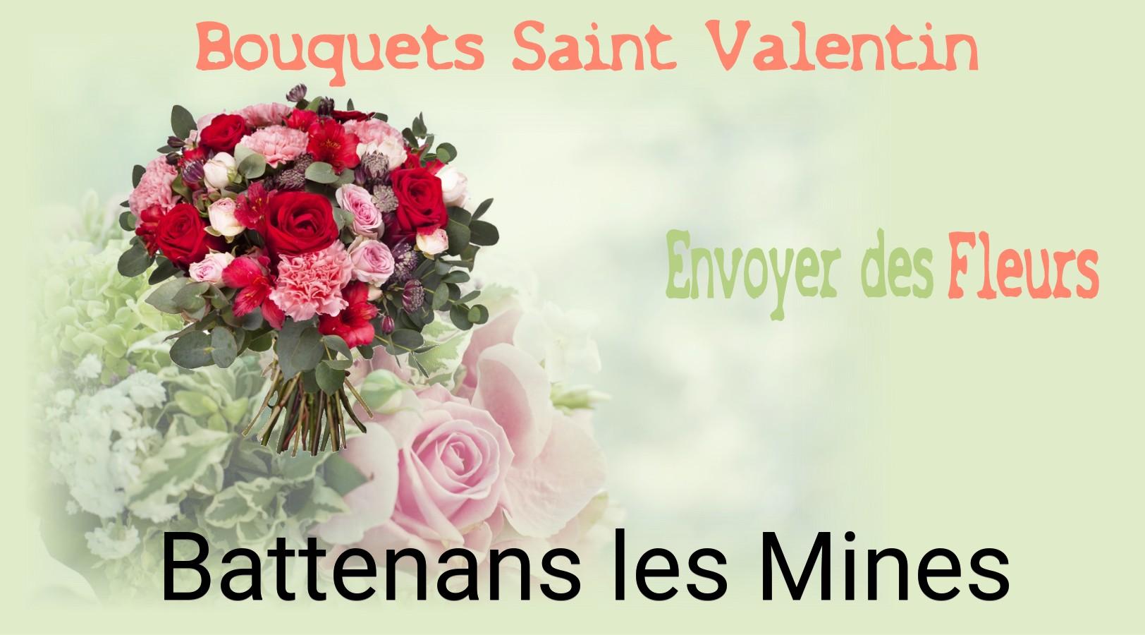 Roses de Saint-Valentin livrées à Battenans-les-Mines